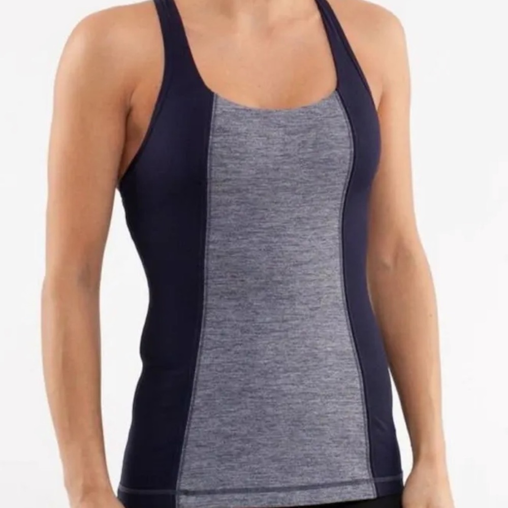 Lululemon Racerback Tank Top (Navy) - Picture 4 of 4